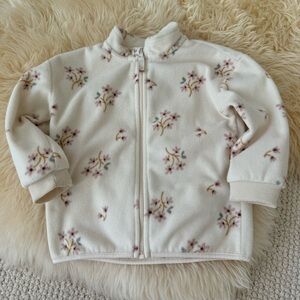 H&M Fleece Jacket with Florals